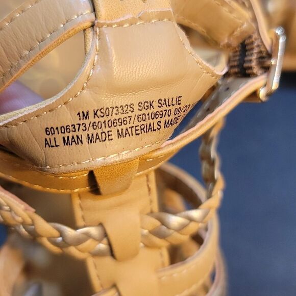 BRAND NEW SUGAR ANCIENT GREEK STYLE LEATHER Sandals ROMAN HANDMADE TODDLE SANDAL - Picture 13 of 14